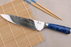 Couteau de chef 20cm Kutoyama Blue Wave