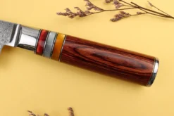 Couteau de chef 20cm Kutoyama damas pakka rainbow