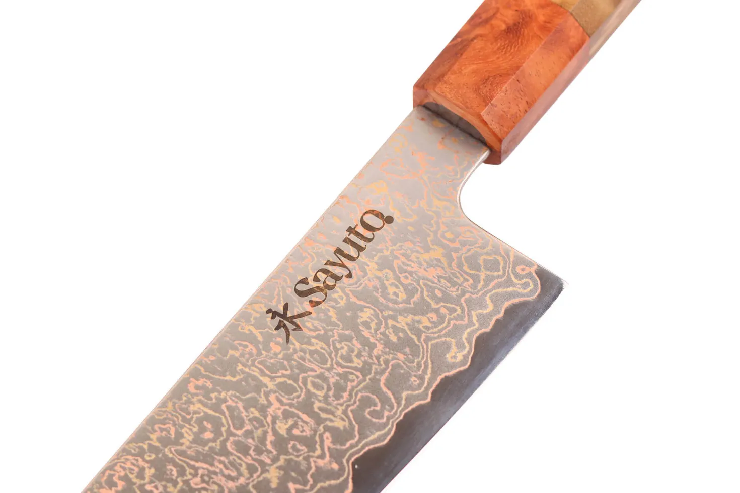 Couteau de chef 21cm Sayuto Érable Damas 12Cr
