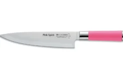 Couteau de chef Dick Pink Spirit lame 21cm manche rose