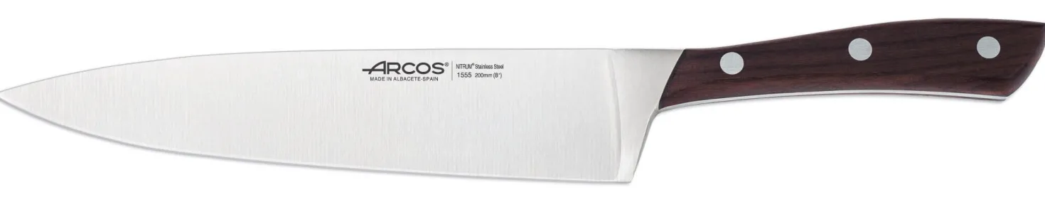 Couteau de chef forgé Arcos Natura 20cm palissandre
