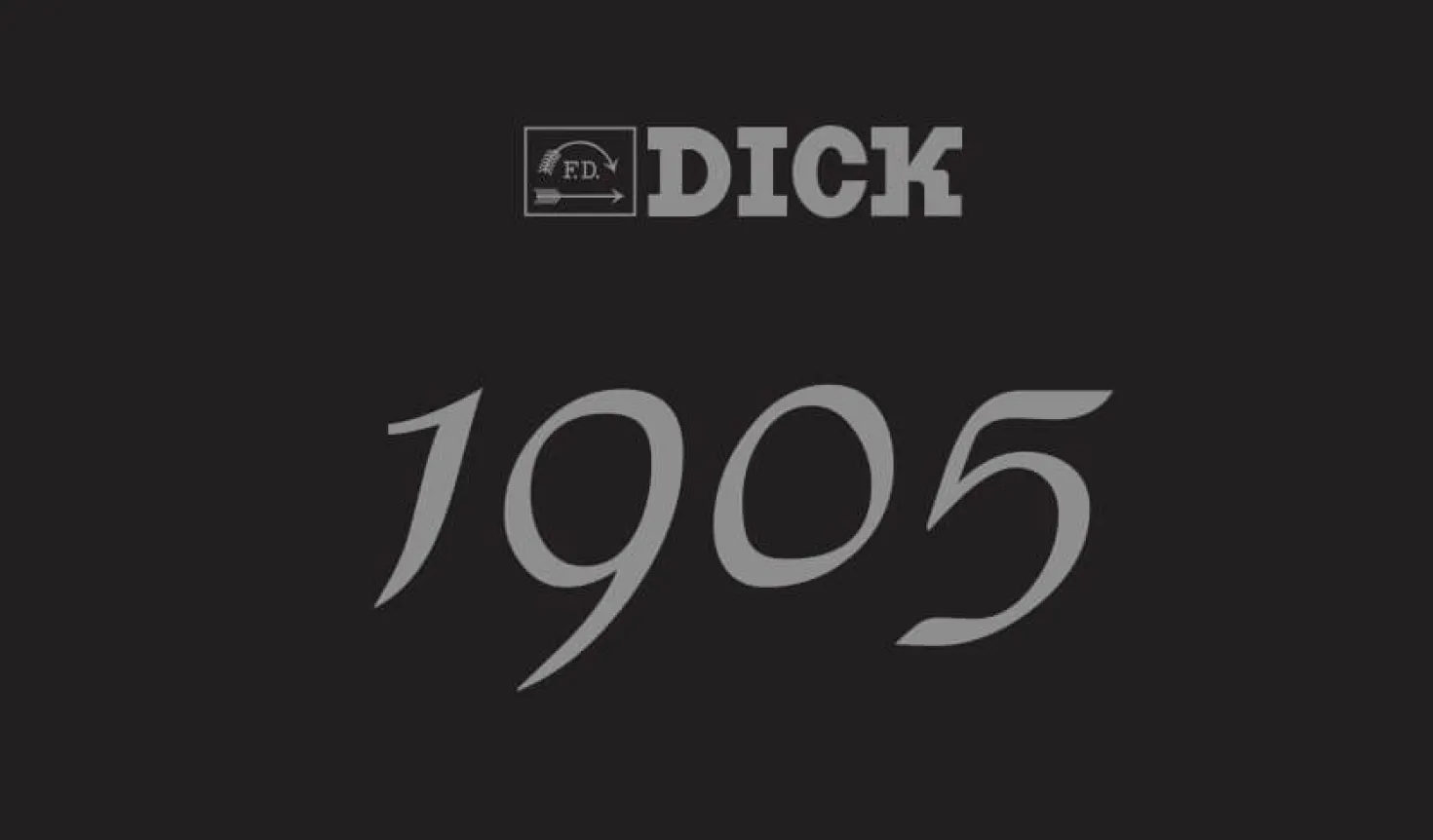 Couteau de chef forgé DICK 1905 lame 21cm manche design