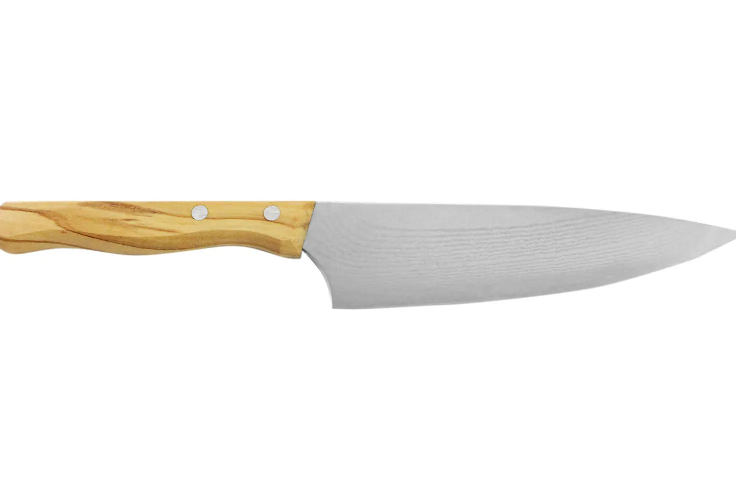 Couteau de chef Gehring Look lame 15cm damas 65 couches manche olivier