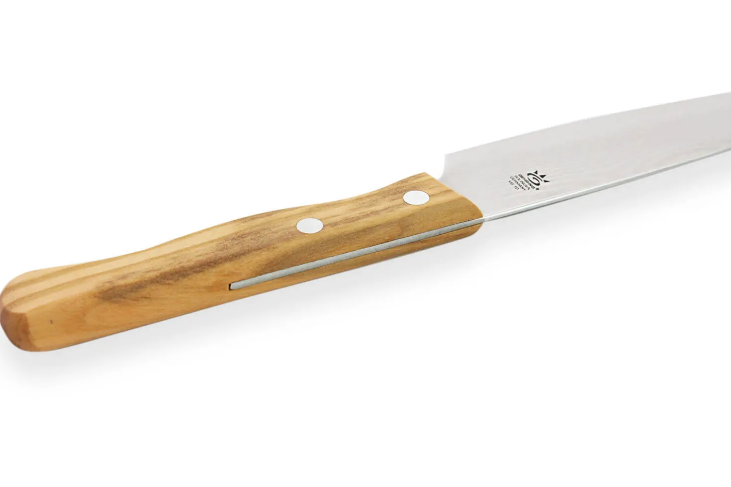 Couteau de chef Gehring Look lame 15cm damas 65 couches manche olivier