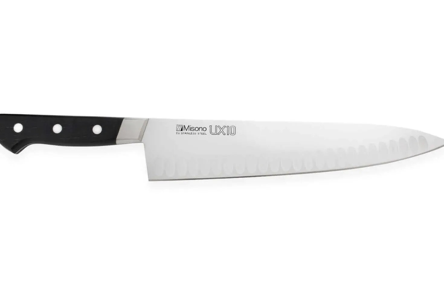 Couteau de chef japonais alvéolé Misono UX10 27cm