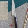 Couteau de chef japonais artisanal martelé Yu Kurosaki Shizuku 21cm acier SG2