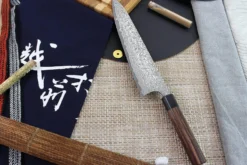 Couteau de chef japonais artisanal Masakage Kumo 27cm damas 63 couches