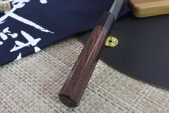 Couteau de chef japonais artisanal Masakage Kumo 27cm damas 63 couches
