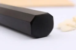 Couteau de chef japonais artisanal Kagekiyo Yoshikazu Tanaka Black Damas Aogami 21cm
