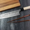 Couteau de chef japonais artisanal Masakage Shimo 24cm Shirogami