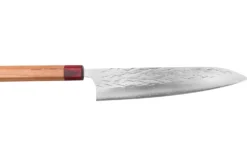 Couteau de chef japonais artisanal Yu Kurosaki Sasame acier cobalt 24cm