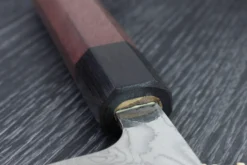 Couteau de chef japonais artisanal Takeshi Saji R2 Damas 18cm