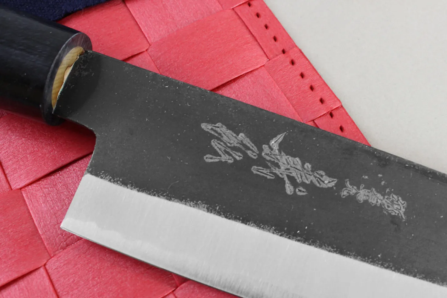Couteau de chef japonais artisanal Yoshihiro Kogeta White 2 steel