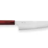 Couteau de chef japonais artisanal Kei Kobayashi SG2 Heptagone 21cm