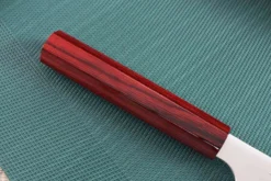 Couteau de chef japonais artisanal Kei Kobayashi SG2 Heptagone 21cm