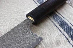 Couteau de chef japonais artisanal Yoshimi Kato 18cm VG10 Nickel Damascus