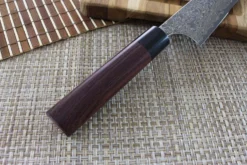 Couteau de chef japonais artisanal Yoshimi Kato 18cm VG10 Nickel Damascus