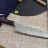 Couteau de chef japonais artisanal Masakage Kumo 21cm damas 63 couches