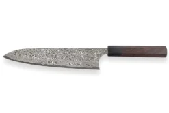 Couteau de chef japonais artisanal Masakage Kumo 21cm damas 63 couches