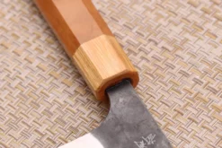 Couteau de chef japonais artisanal Yoshimi Kato AS Brut 24cm