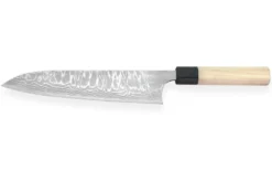 Couteau de chef japonais artisanal Masakage Shimo 21cm Shirogami