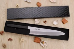 Couteau de chef japonais artisanal Kagekiyo Suri Urushi 24cm