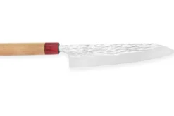 Couteau de chef japonais artisanal Yu Kurosaki Sasame acier cobalt 21cm