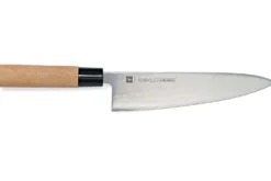 Couteau de chef japonais Chroma Haiku 20cm manche Honoki