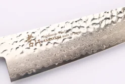 Couteau de chef japonais 21cm Sakai Takayuki Nanairo Blue Damas VG10