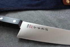 Couteau de chef japonais Kanetsugu Rev 21 lame 18cm micro dentée