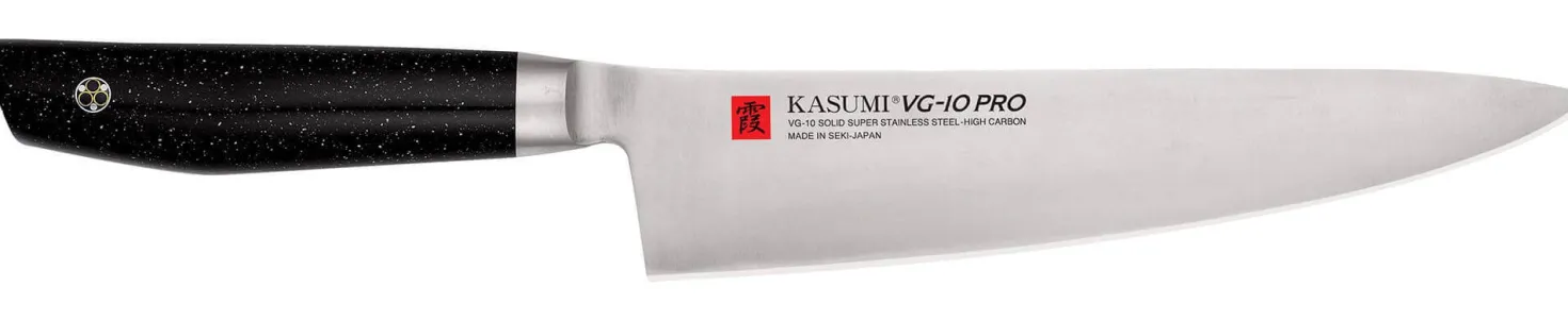Couteau de chef japonais Kasumi VG10 Pro 20cm manche "marbré"