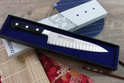 Couteau de chef japonais Misono UX10 alvéolé 18cm