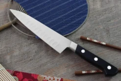 Couteau de chef japonais Misono UX10 alvéolé 18cm