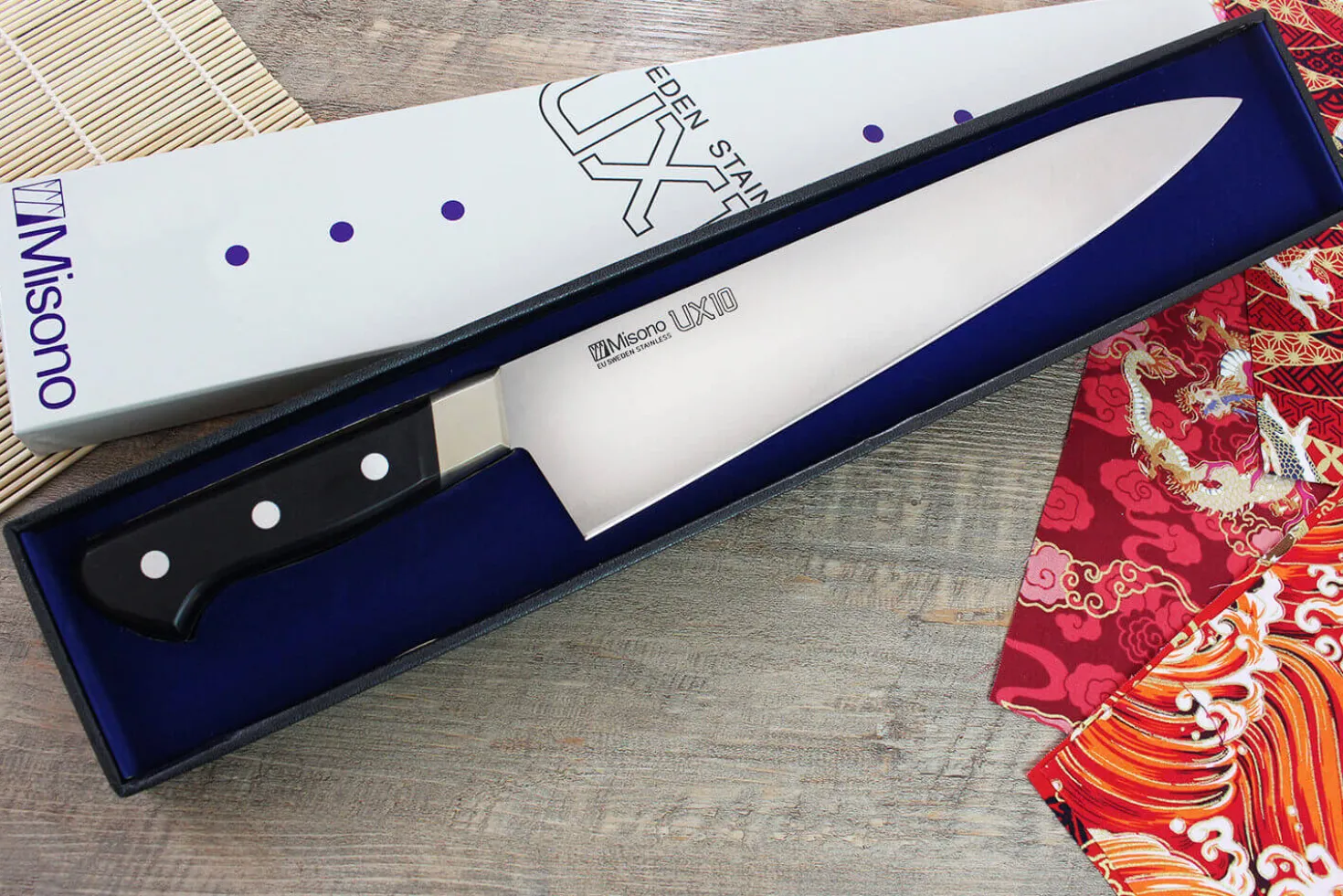 Couteau de chef japonais Misono UX10 30cm