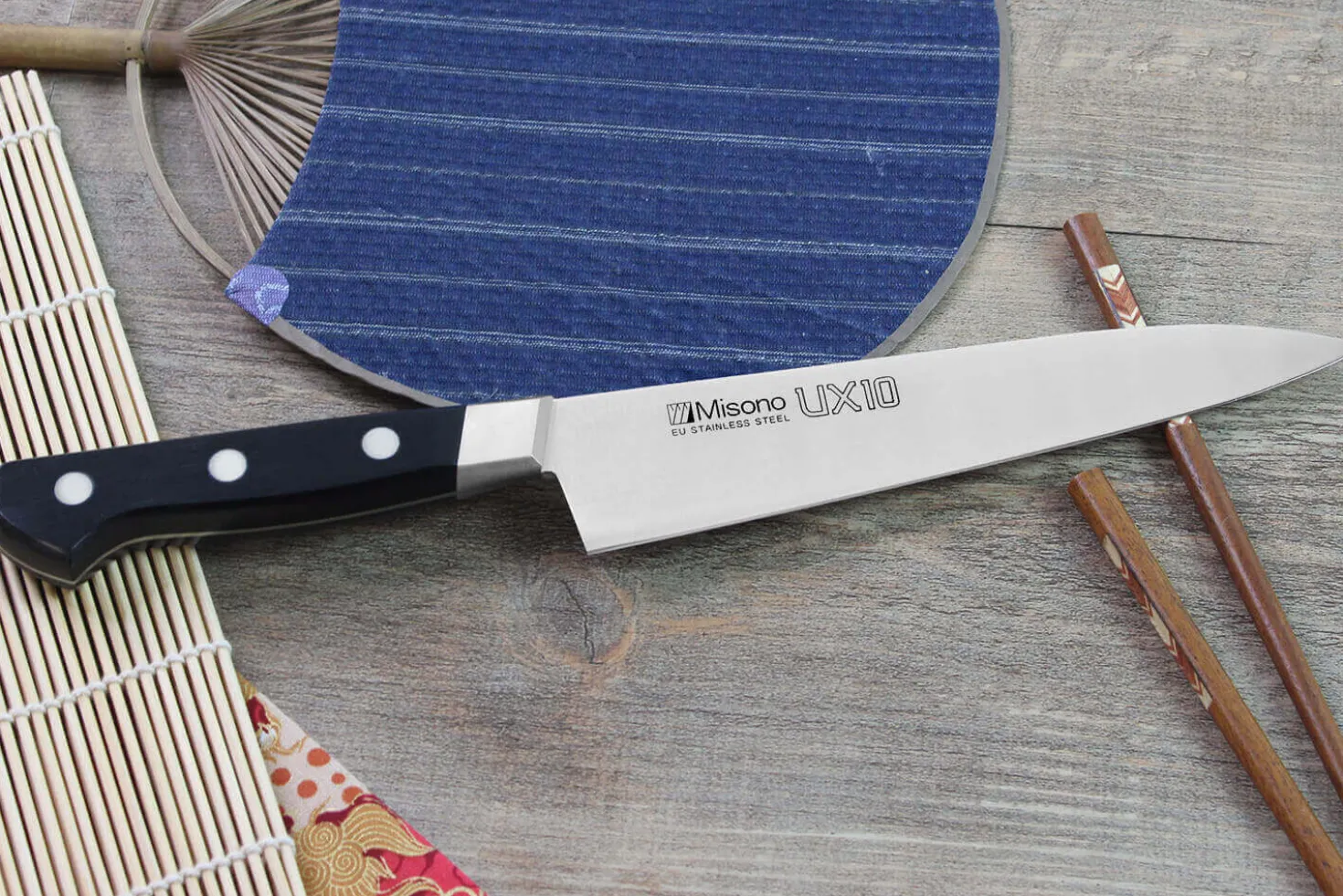 Couteau de chef japonais Misono UX10 21cm