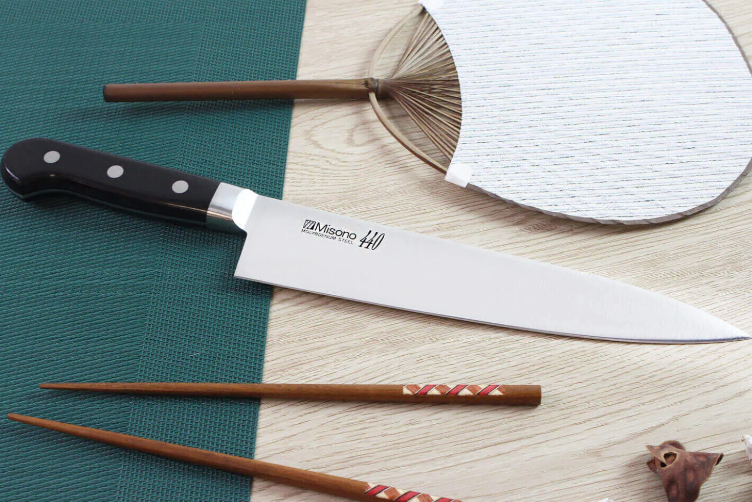 Couteau de chef japonais Misono 440 24cm