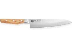 Couteau de chef japonais Shimomura Un-Ryu 21cm damas 33 couches