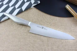 Couteau de chef japonais Shizu Hamono Kyo San Mai tout acier