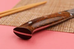 Couteau de chef japonais Takeshi Saji R2 Damas Mosaïque 24cm