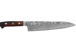 Couteau de chef japonais Takeshi Saji R2 Damas Mosaïque 24cm