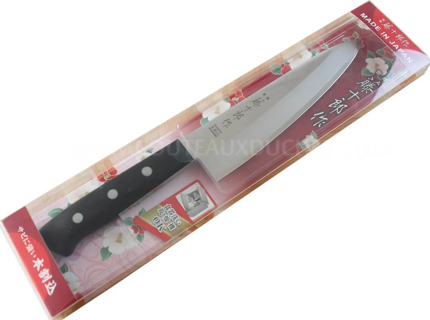 Couteau de chef japonais Tojiro DP Eco lame 18cm manche riveté