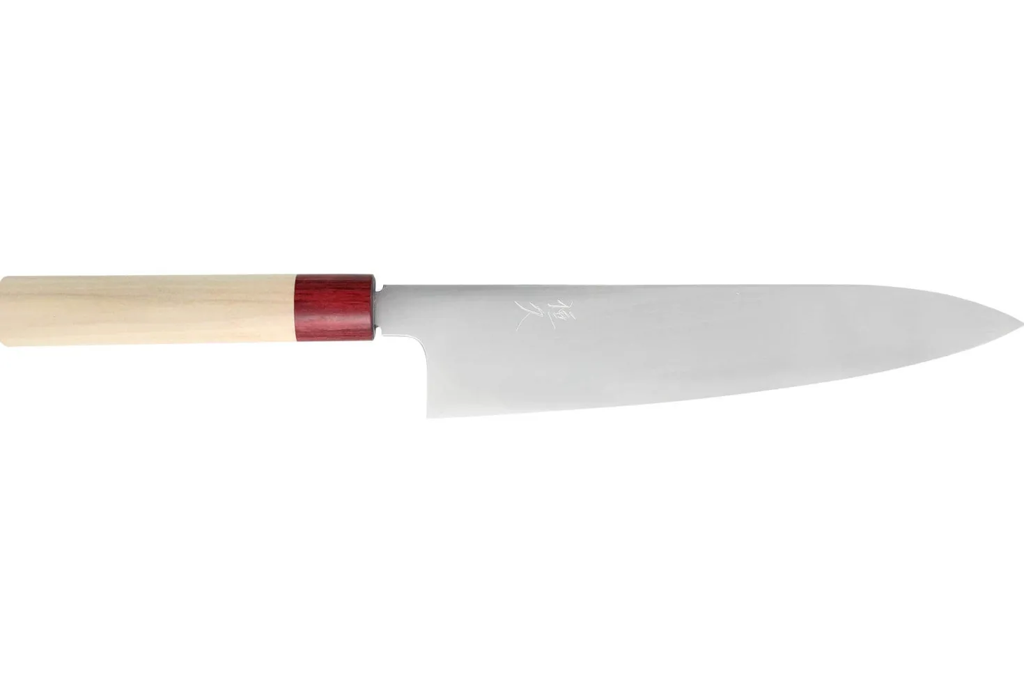 Couteau de chef japonais Tsunehisa VG10 Honoki 24cm