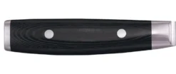 Couteau de chef japonais Yaxell RAN lame 20cm alvéolé damas 69 couches