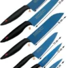 Couteau de chef Kasumi Titanium bleu lame 20cm