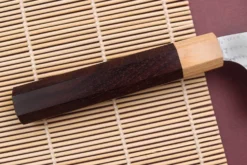 Couteau de chef kiritsuke japonais artisanal martelé Yu Kurosaki senko 24cm acier SG2