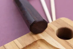 Couteau de chef kiritsuke japonais artisanal martelé Yu Kurosaki senko 24cm acier SG2