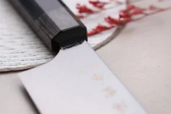 Couteau de chef kiritsuke japonais Kanetsugu Zuiun Kiwami revêtement DLC 21cm