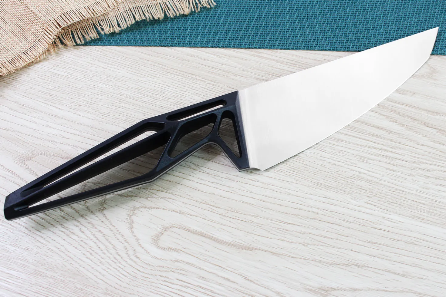 Couteau de chef Mono SK59 acier inoxydable Sandvik 17cm manche polyamide