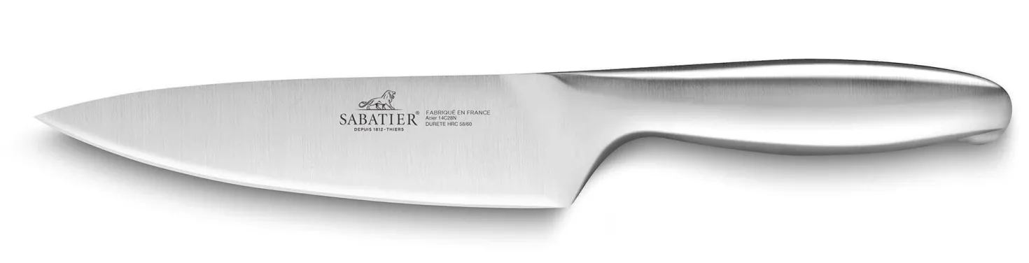 Couteau de chef Sabatier Fuso Nitro+ lame Sandvik 20cm tout inox
