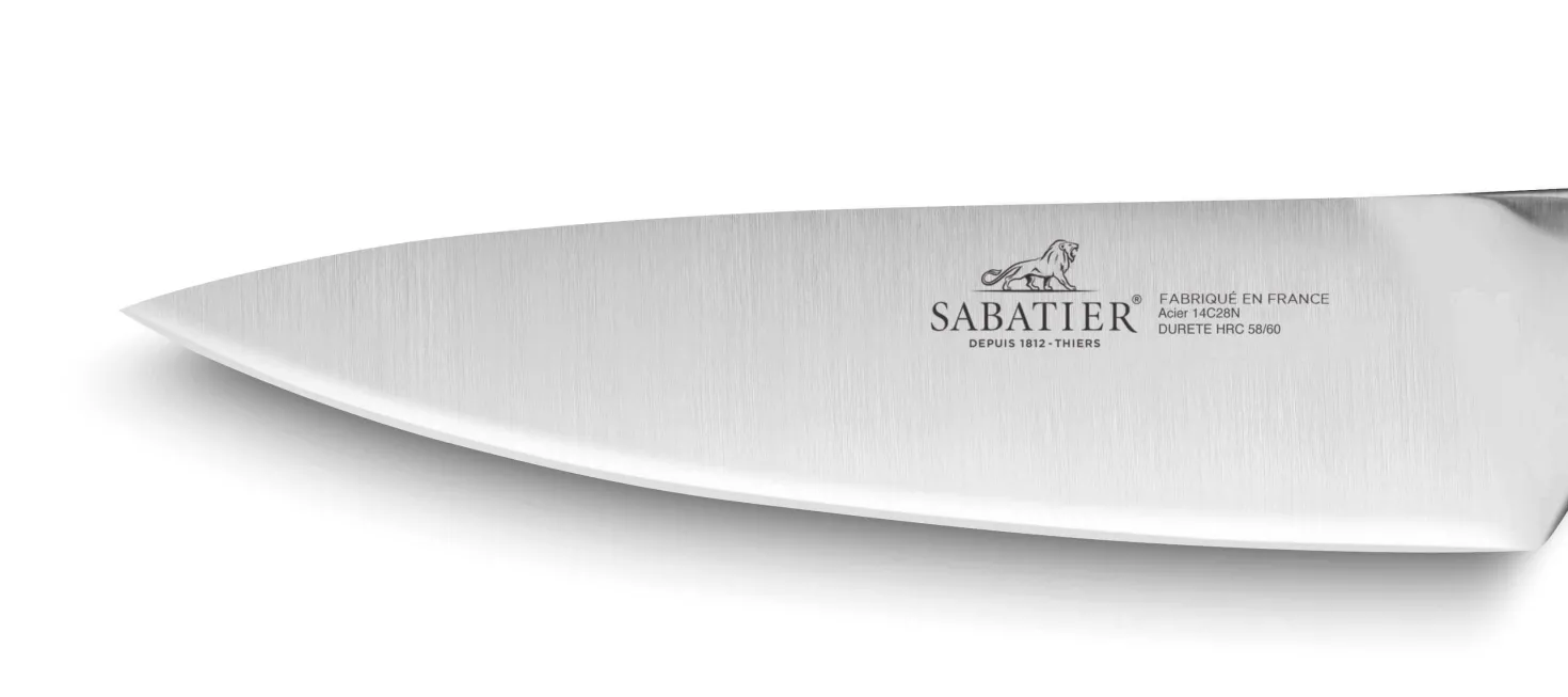 Couteau de chef Sabatier Fuso Nitro+ lame Sandvik 20cm tout inox